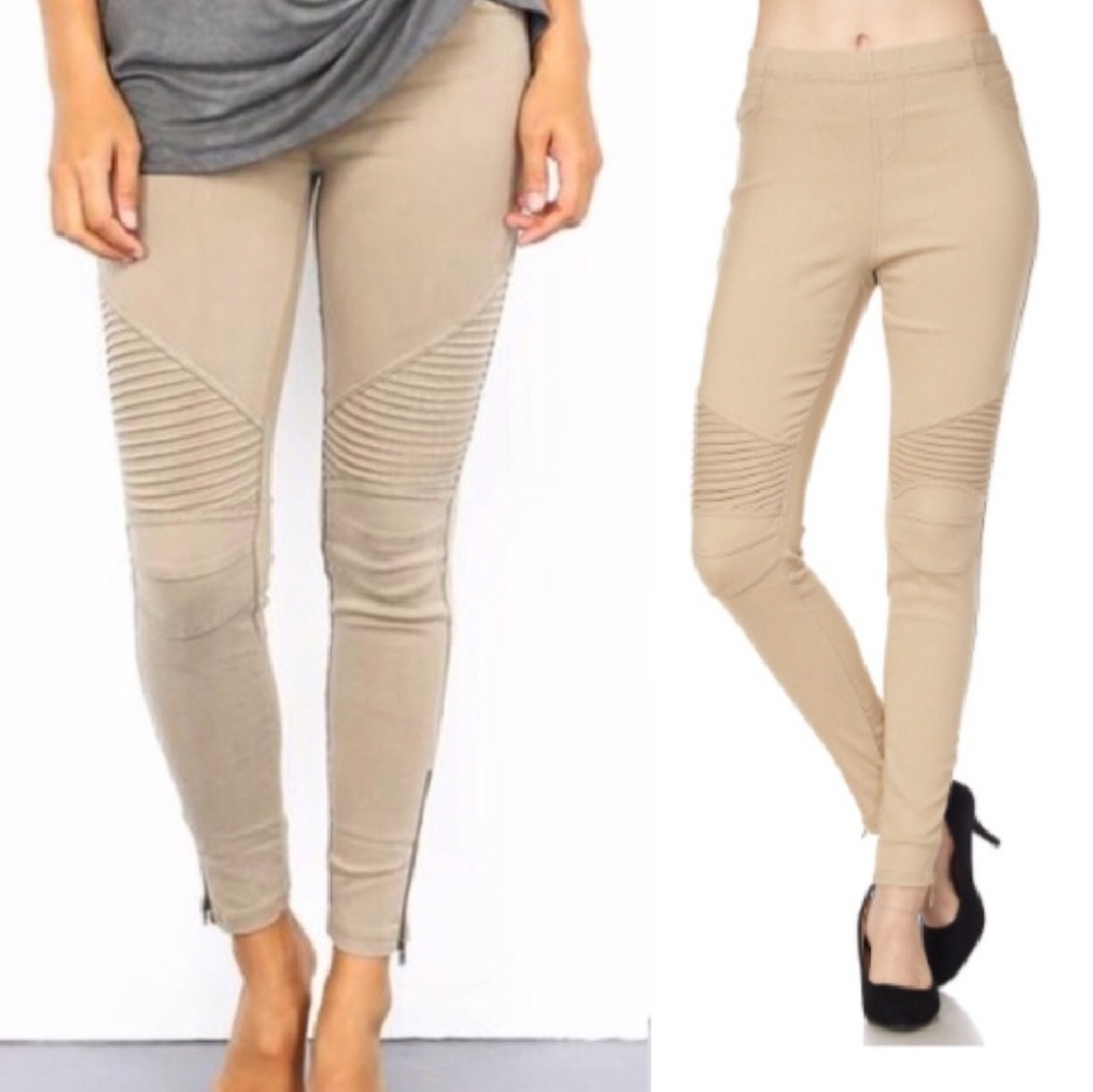 SEXY MOTO Jean ! With Ankle Zip! - Picture 2 of 4